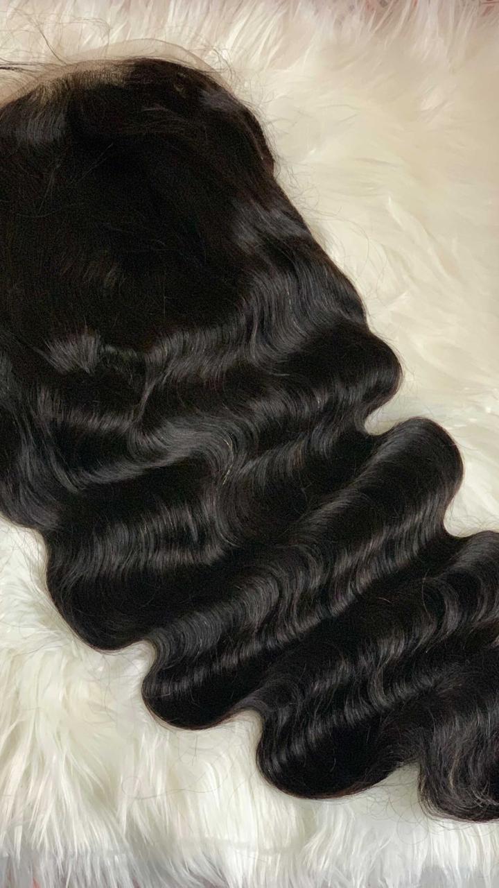 Wear and go body wave 9x6 human hair